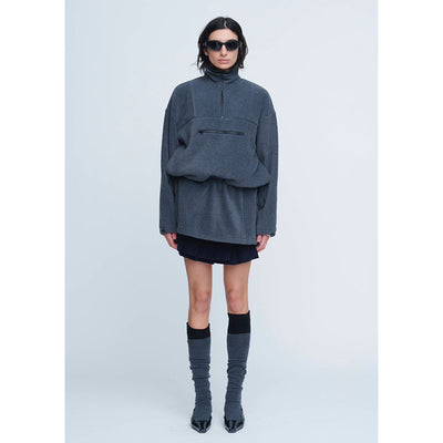 【INSCRIRE/アンスクリア】<br>Fleece Loose Fit  P/O <br>I25AW-BC121