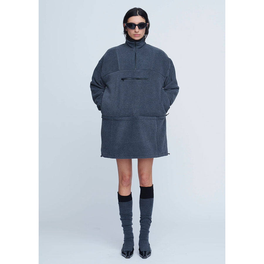 【INSCRIRE/アンスクリア】<br>Fleece Loose Fit  P/O <br>I25AW-BC121