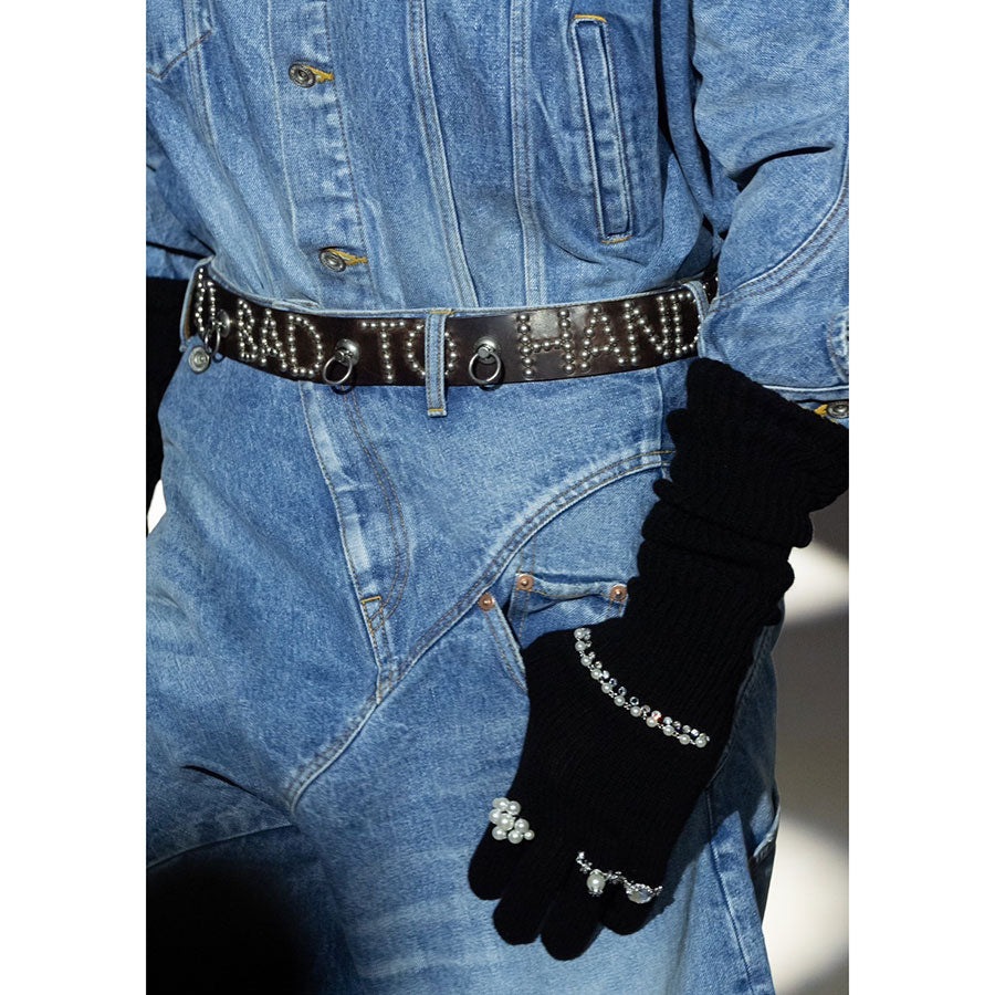 【doublet/ダブレット】<br>DISTORTED CUTTING DENIM PANTS <br/>25AW24PT323