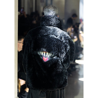 【doublet/ダブレット】<br>SINISTER MOUTH FAUX FUR JACKET <br/>25AW15BL228