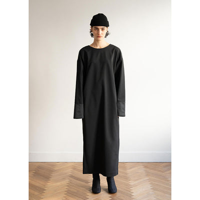 【IIROT/イロット】<br>Twill jersey Dress <br>028-024-CD14