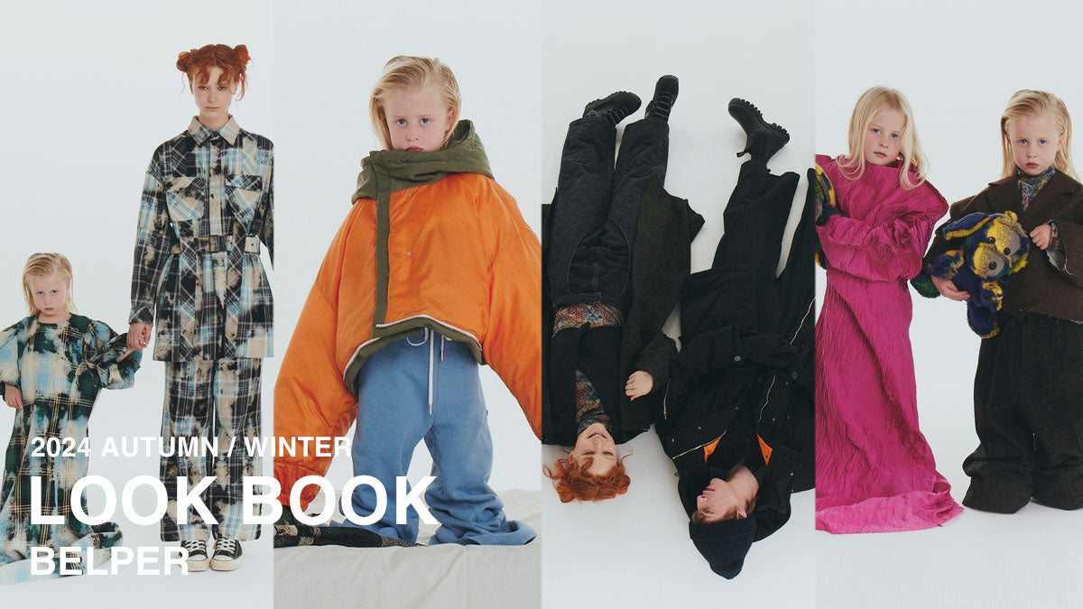 BELPER (ベルパー) 2025AW LOOK BOOK – ONENESS ONLINE STORE