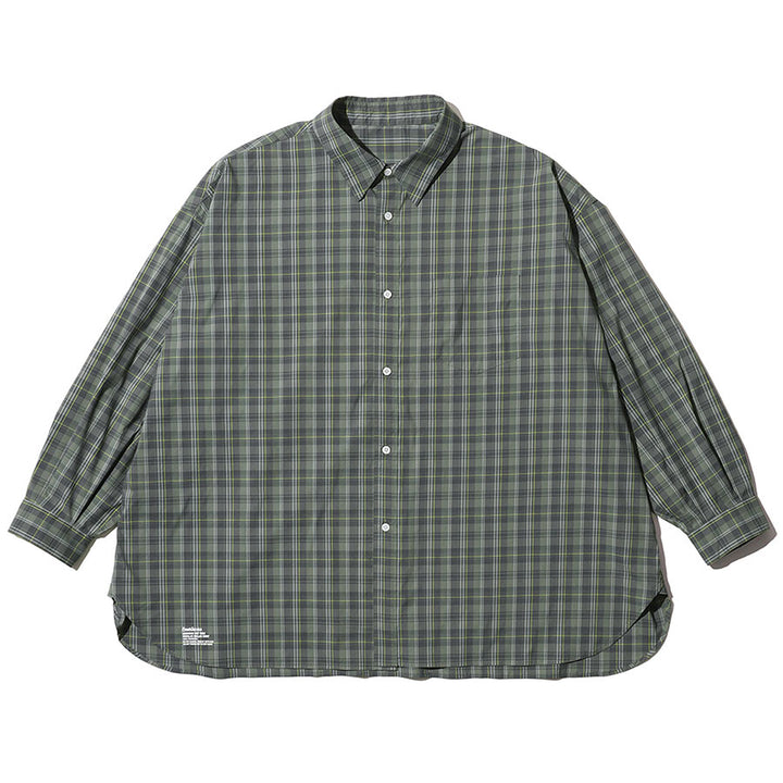 FreshService/フレッシュサービス】MADRAS DRY TECH REGULAR COLLAR