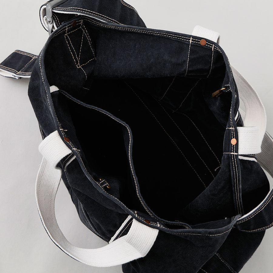 【NICENESS/ナイスネス】<br>L.LESH / L.レッシュ (エイジドエフェクトショルダートートバッグ) <br>NN-4507A16