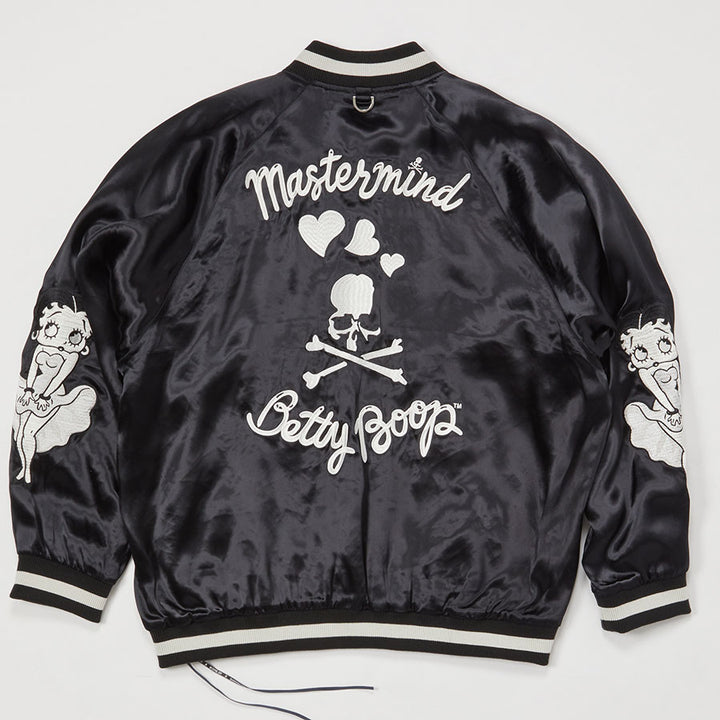 ジャケット・アウター MASTERMIND WORLD x Betty Boop Souvenir MASTERMIND WORLD x BETTY BOOP™︎ SOUVENIR JACKET (MULTI COLOR)の