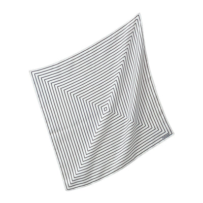 【Graphpaper/グラフペーパー】<br>Geometric Silk Scarf <br>GU253-90506