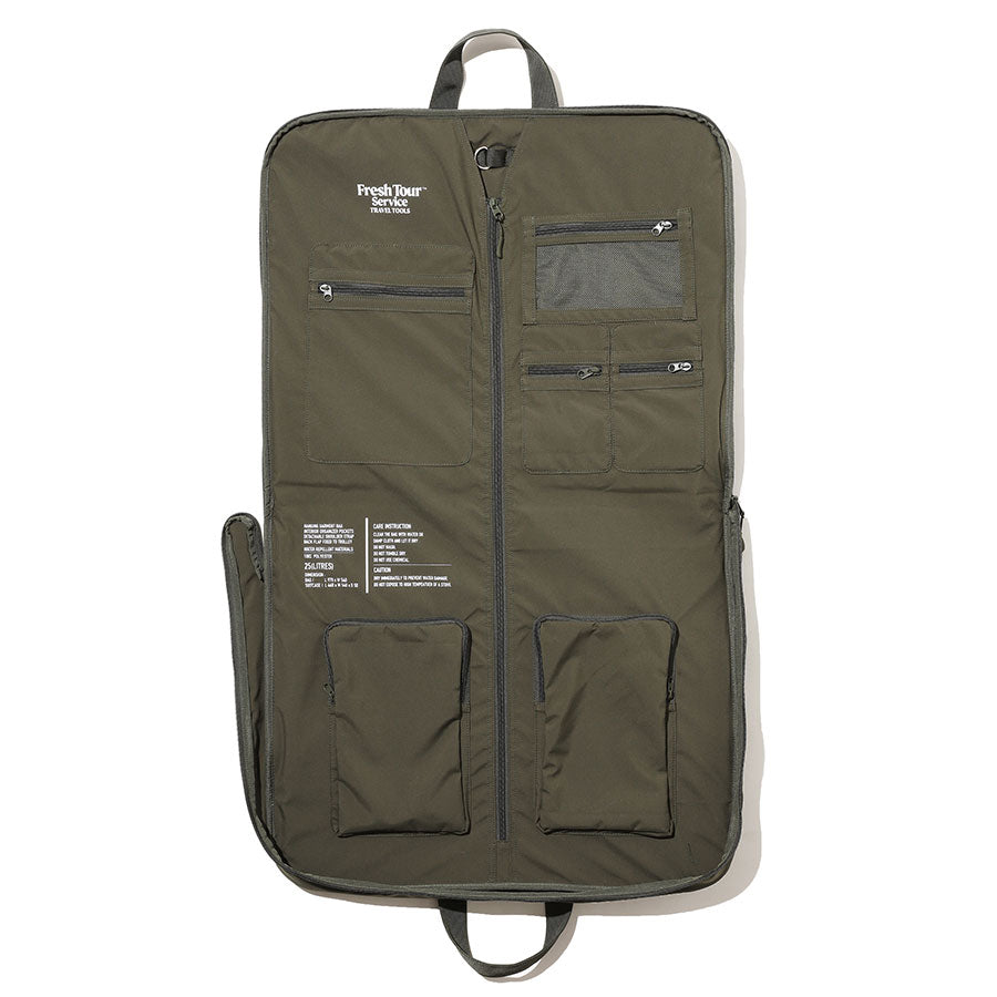 【FreshService/フレッシュサービス】<br>MULTI POCKET GARMENT BAG <br>FSP253-90065B