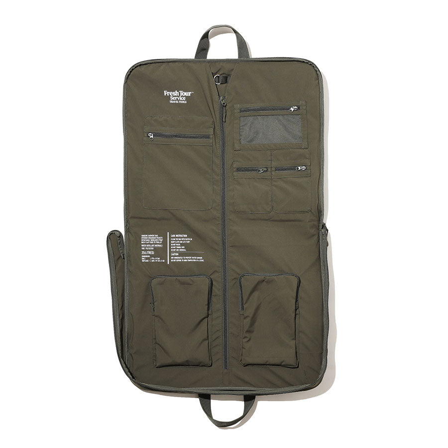FreshService/フレッシュサービス】MULTI POCKET GARMENT BAG FSP261