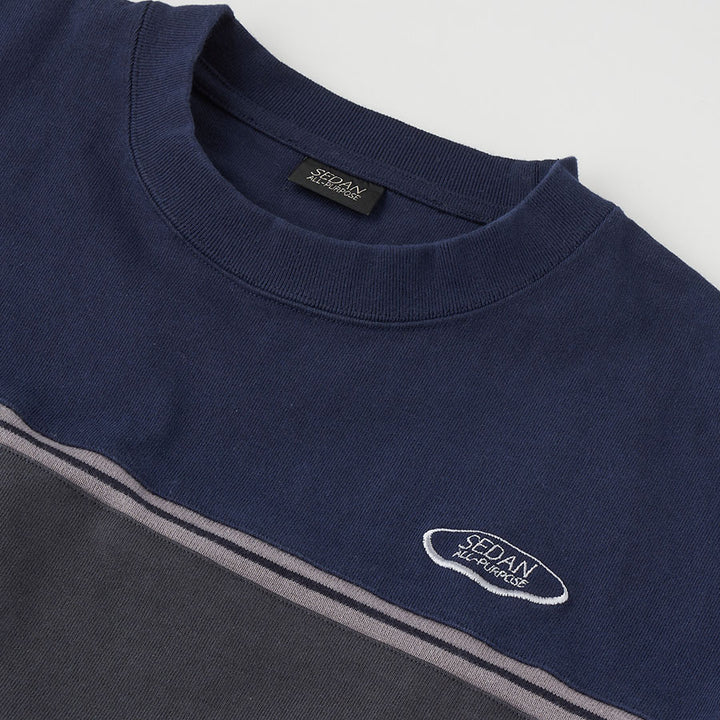 SEDAN ALL-PURPOSE ロゴ刺繍 Vネックベスト ニット SEDAN ALL-PURPOSE ロゴ刺繍 Vネックベスト ニット