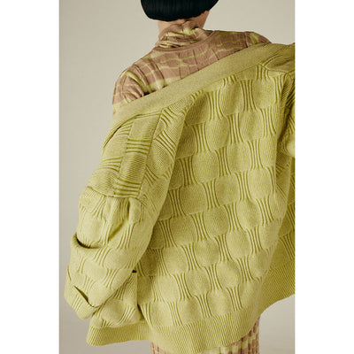 【OPEN SESAME CLUB/オープン セサミ クラブ】<br>swellrib over cardigan <br>OCF23111