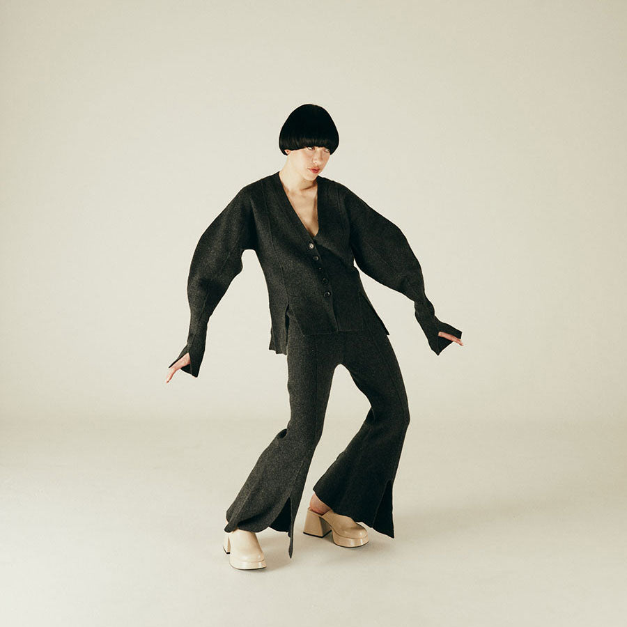 【OPEN SESAME CLUB/オープン セサミ クラブ】<br>repairing cardigan <br>OCF23112