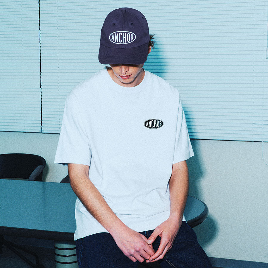 ANCHOR INC./アンカーインク】OVAL LOGO EMBROIDERED CAP ANCSS26AC27