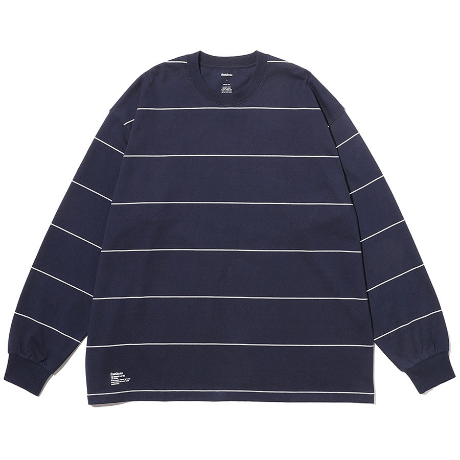 フレッシュサービス PIN BORDER L/S TEE NAVY*WHITEL FreshService/フレッシュサービス】PIN BORDER L/S TEE FSC261-70261の