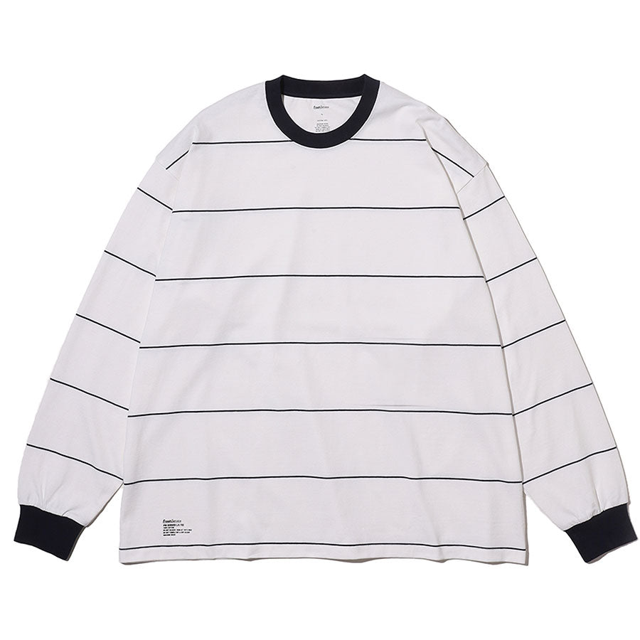 FreshService/フレッシュサービス】PIN BORDER L/S TEE FSC261-70261の