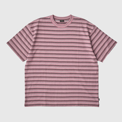 【SEDAN ALL-PURPOSE/セダンオールパーパス】<br>Jacquard Striped S/S Tee <br>SD25S-CT08