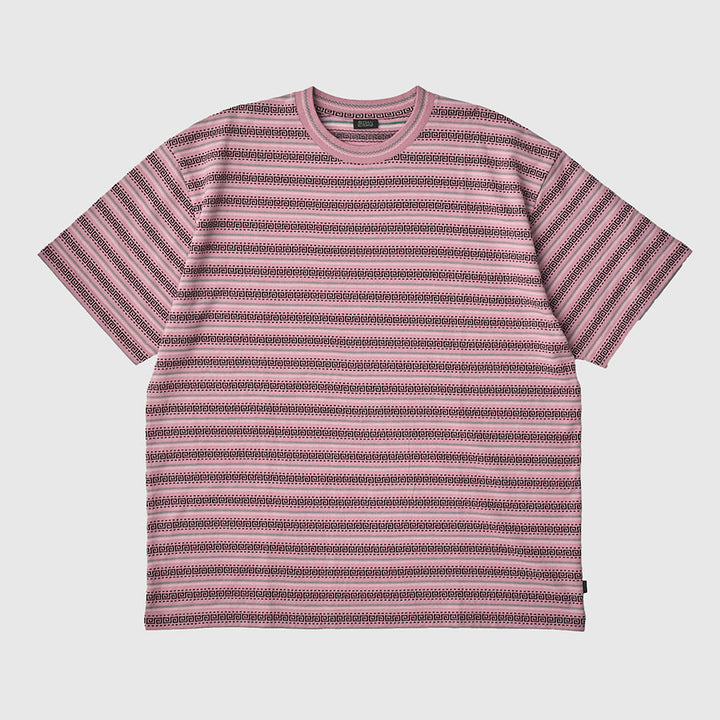 SEDAN ALL-PURPOSE/セダンオールパーパス】Jacquard Striped S/S Tee