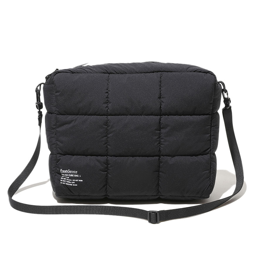 【FreshService/フレッシュサービス】<br>QUILTED CUBE BAG_L <br>FSP253-90189