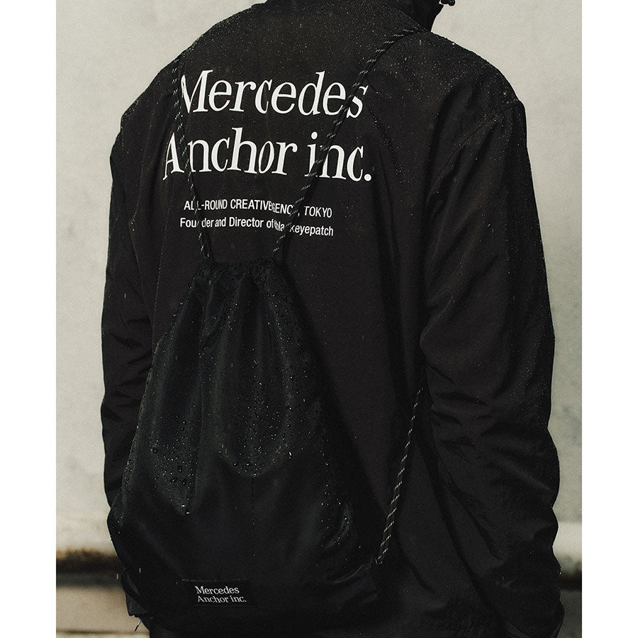 ANCHOR INC./アンカーインク】HOODED NYLON TRACK JACKET ANCSS26OT08 