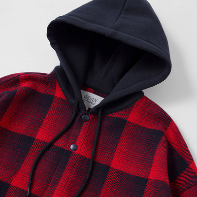 【SEDAN ALL-PURPOSE/セダンオールパーパス】<br>Flannel Hoodie <br>SD25F-SH05