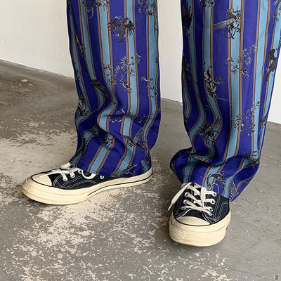 SALE 60%OFF ! <br/>【MATSUFUJI/マツフジ】<br>Rare Things Print Trousers <br>M231-0405