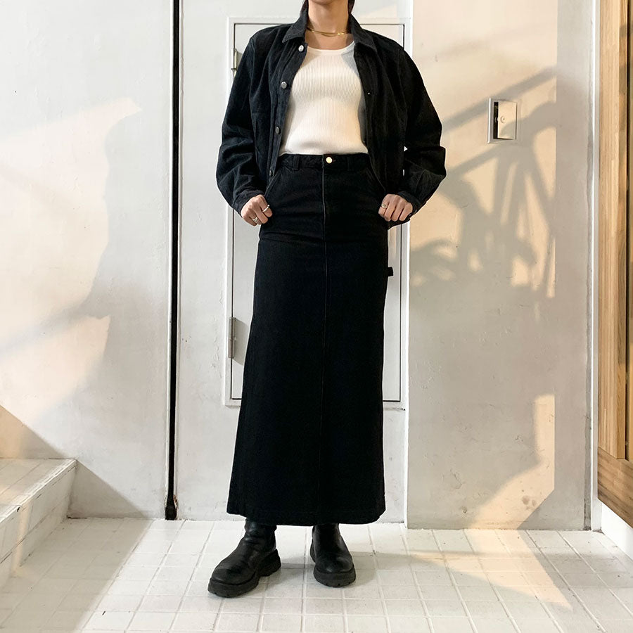 IIROT/イロット】USA Cotton Maxi skirt 022-023-D003の通販