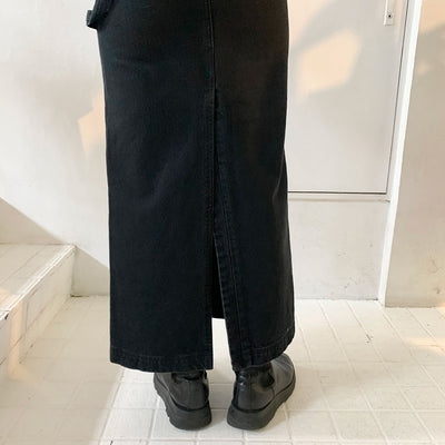 【IIROT/イロット】<br>USA Cotton Maxi skirt <br>022-023-D003