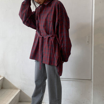 SALE 60%OFF ! <br/>【ESSAY/エッセイ】<br>DRAPE SHIRT <br>SH-2