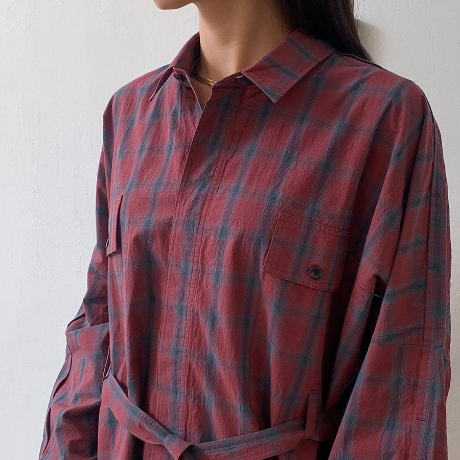 SALE 60%OFF ! <br/>【ESSAY/エッセイ】<br>DRAPE SHIRT <br>SH-2