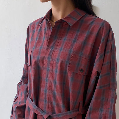 SALE 60%OFF ! <br/>【ESSAY/エッセイ】<br>DRAPE SHIRT <br>SH-2