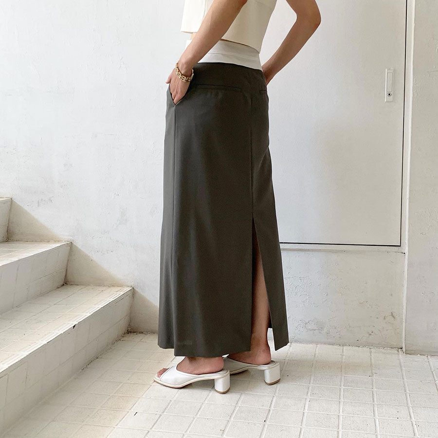 IIROT/イロット】Wrap waist Skirt 023-023-WS11の通販 「ONENESS