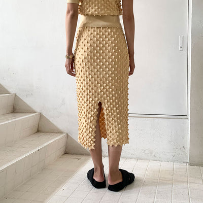 【OPEN SESAME CLUB/オープン セサミ クラブ】<br>durian long skirt <br>OCF23201