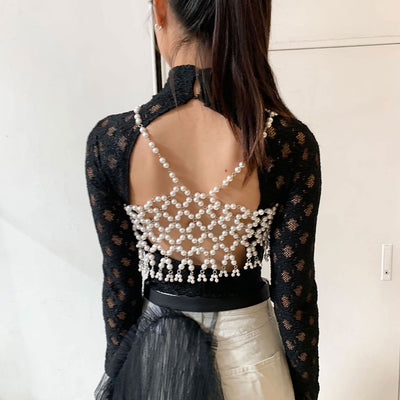 【MURRAL/ミューラル】<br>Snow cover pearl bustier <br>2320820060