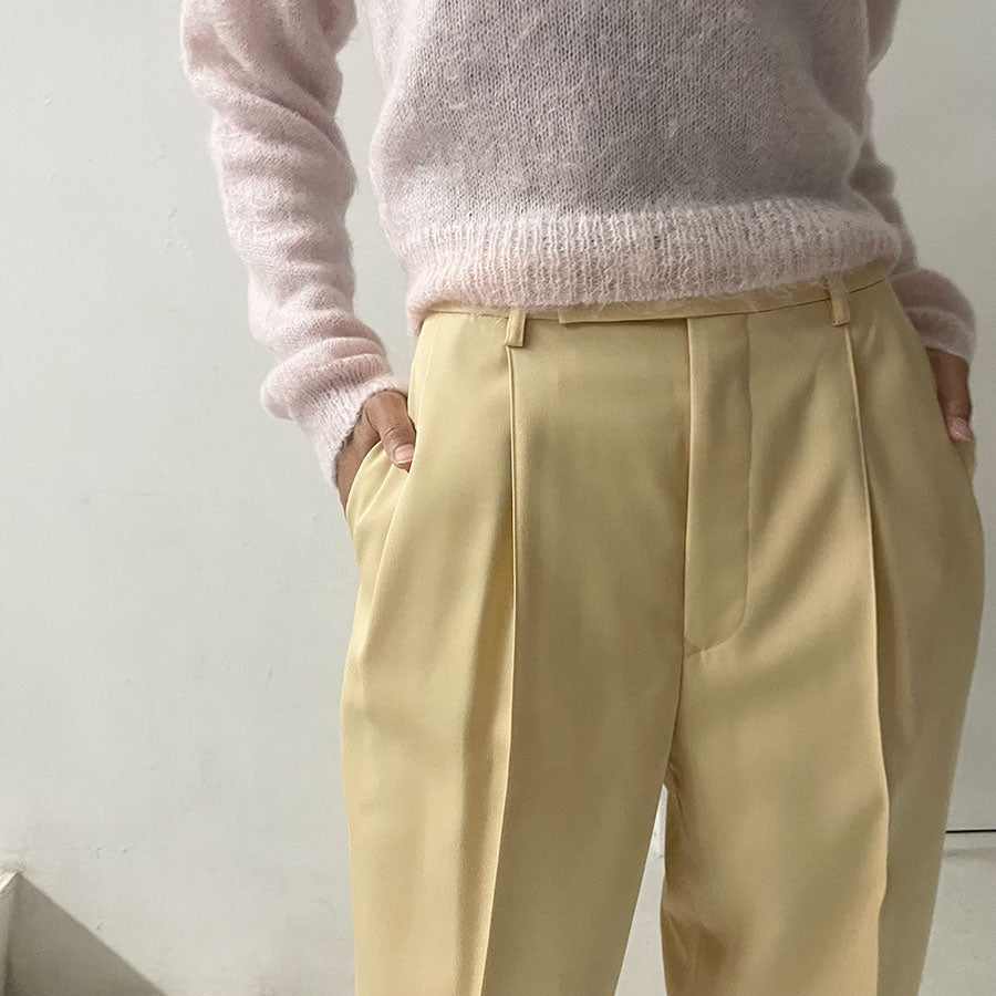 【AURALEE/オーラリー】<br>LIGHT WOOL MAX GABARDINE SLACKS <br>A23AP05MG