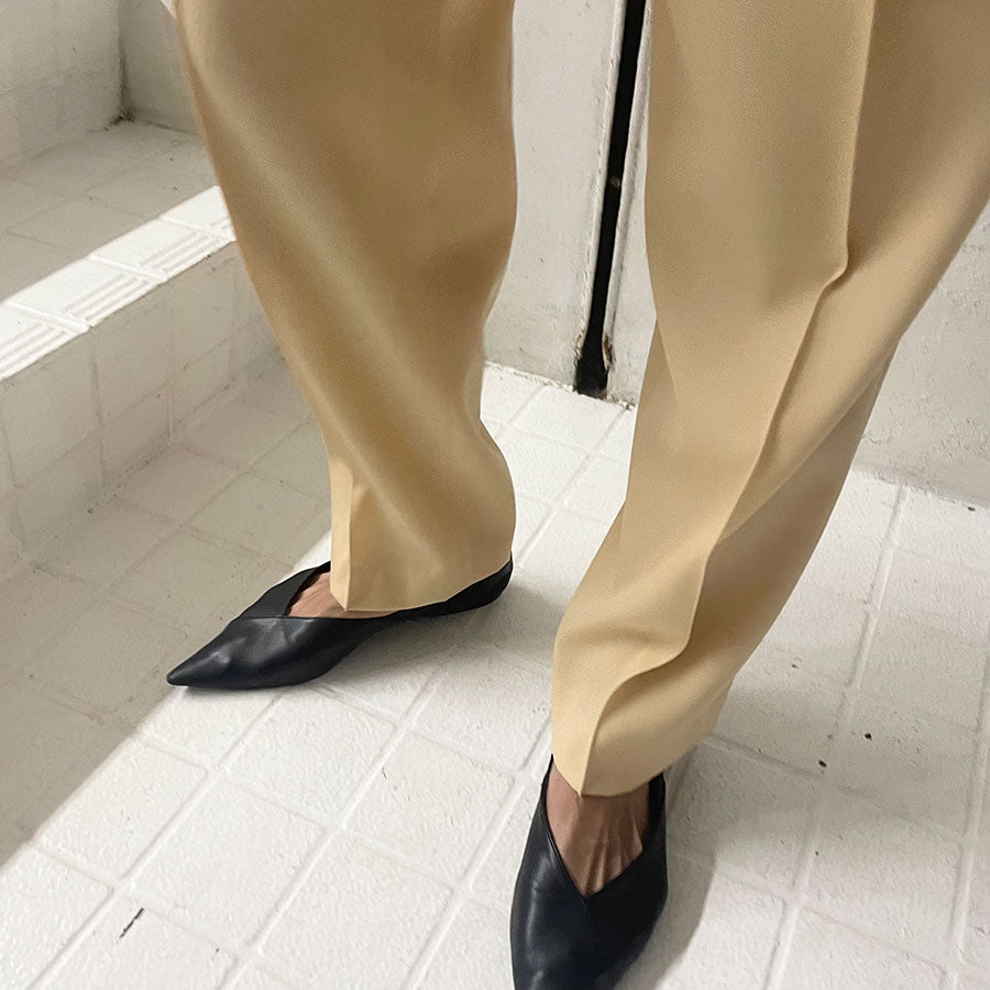 【AURALEE/オーラリー】<br>LIGHT WOOL MAX GABARDINE SLACKS <br>A23AP05MG