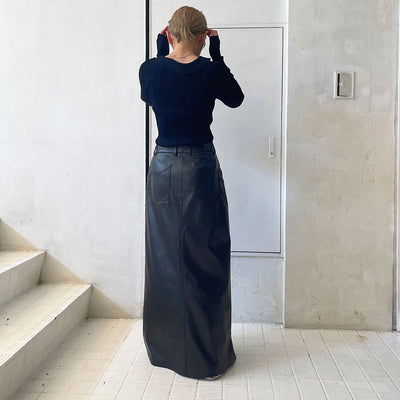 【KANAKO SAKAI/カナコサカイ】<br>RIBBED-KNIT TOP <br>KS2302082