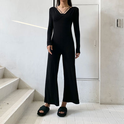 【determ/デターム】<br>Collagen Stitch Jumpsuit <br>DT32JS01