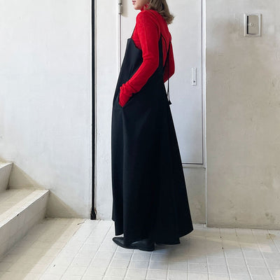 【ATON/エイトン】WOOL TROPICAL CAMISOLE DRESS <br>OPAGSW0700