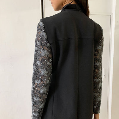 【EBONY/エボニー】<br>Embroidery Lace Tops <br>E23AW/T-02