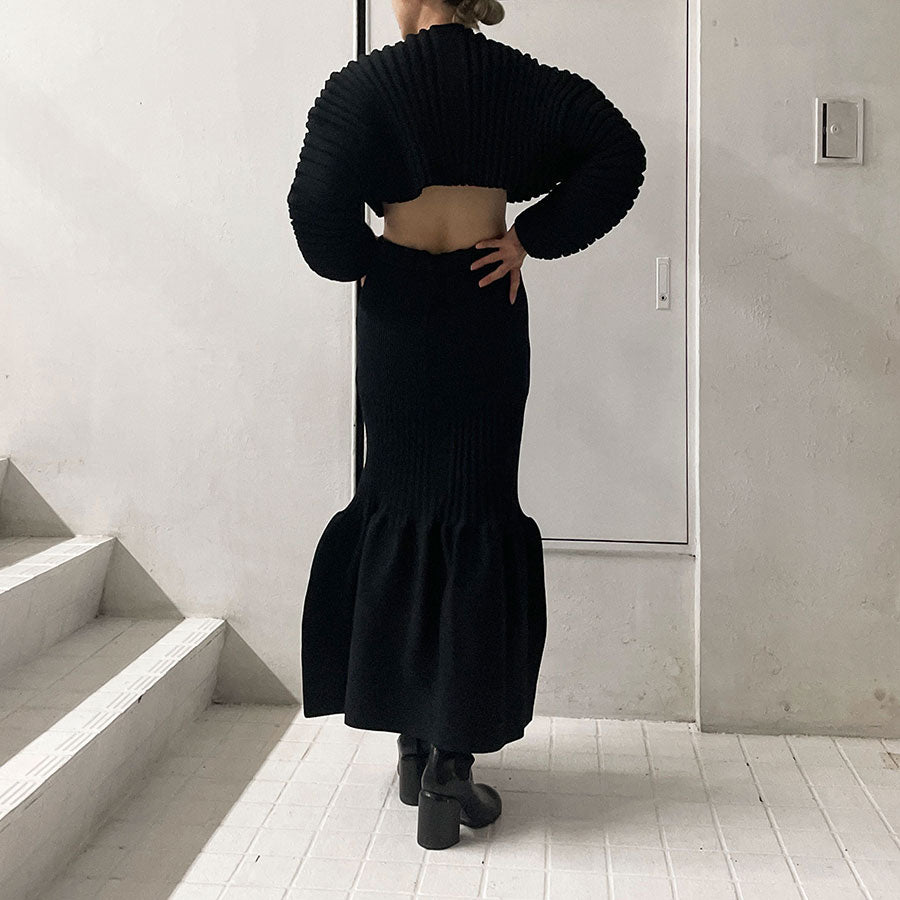 【CFCL/シーエフシーエル】<br>COLIMACON CROPPED TOP <br>CF006KN112