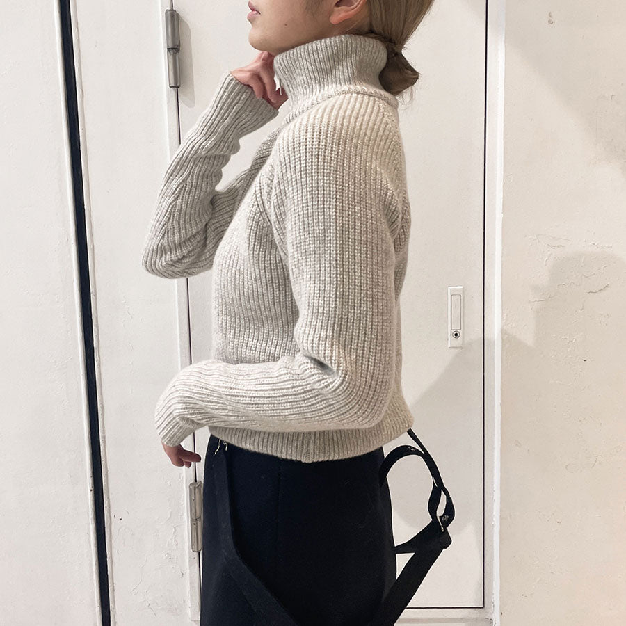 トップブランドのファッション THE RERACS/ザ・リラクス】RERACS SHORT DRIVERS KNIT 23FW-REKN トップス