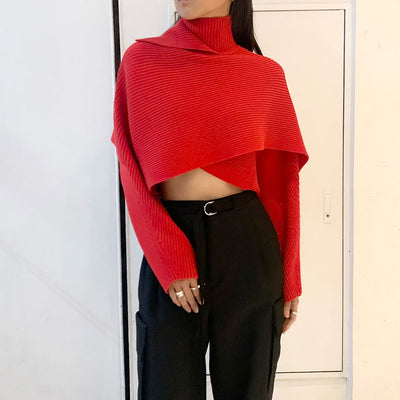 【IIROT/イロット】<br>Cotton wool layered knit <br>024-023-KT56