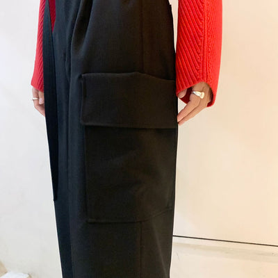 【IIROT/イロット】<br>Wool like band trouser <br>024-023-WP69