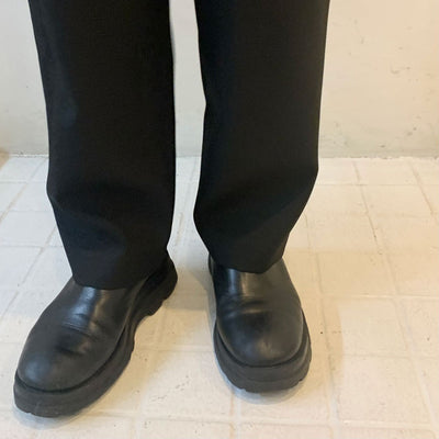 【IIROT/イロット】<br>Wool like band trouser <br>024-023-WP69