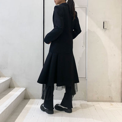【FETICO/フェティコ】BONDED WOOL TAILORED COAT <br>FTC234-0301