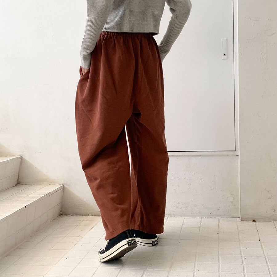 【HOLIDAY/ホリディ】MINI SWEAT BAGGY PANTS <br>23201127