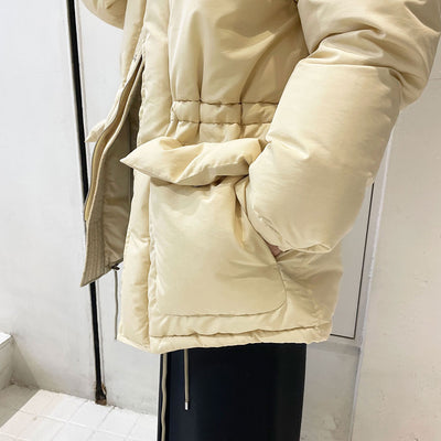 【AURALEE/オーラリー】<br>FINX POLYESTER CHAMBRAY DOWN COAT <br>A23AC04FP