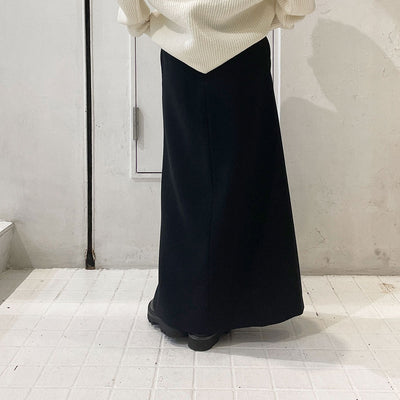 【AURALEE/オーラリー】<br>TENSE WOOL DOUBLE CLOTH SKIRT <br>A23AS02WP
