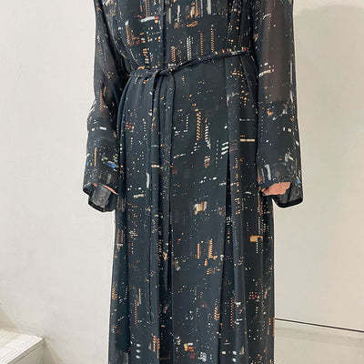 【TELMA/テルマ】<br>Printed Chiffon Dress <br>TLM33FH002