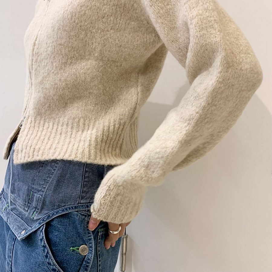 【Paloma Wool/パロマウール】<br>1BESITO ZIP <br>PW23AW127