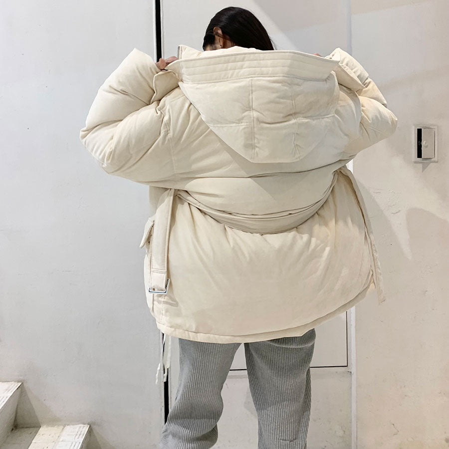 【TANAKA/タナカ】<br>THE DOWN COAT (WHITE) <br>ST-147